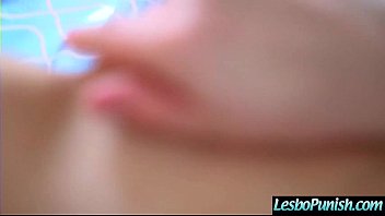Preview 2 of Pechos De Mi Prima - Hot Lesbians (jenna&amp_lexi) Play Hard In Punish Sex Scene Using Toys vid-20