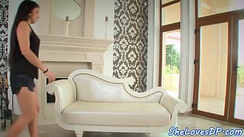 Preview 1 of Oral Teasing To Baby - Threesome banged amateur babe loves cocks