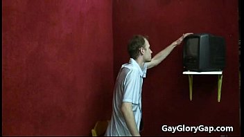 Preview 1 of Mom And Sun Fest Time Sex Teen - Gay Black Dude Gives Nasty Handjob ToHer White Friend 14