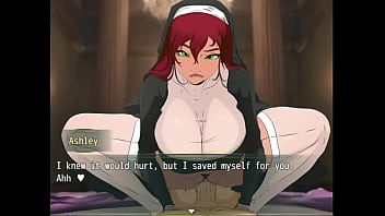 Preview 3 of Fuking Group - Breaking nun virginity