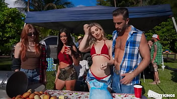 Preview 1 of Thai Benkok - Partying In The Bush / Reality Kings
