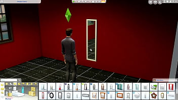 Preview 1 of Tank Buttd Porn - The Sims 4 Male Masturbation Mirror