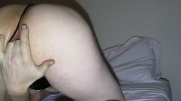 Preview 4 of Lopves Creampie - Ass dildo and finger