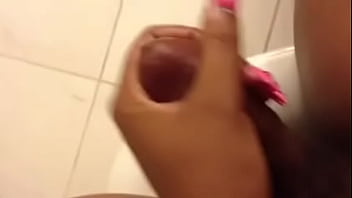 Preview 1 of Public Fuck Boy For Money - Eat mama&#039_s cum off the toilet seat!