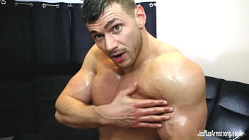Preview 4 of Ammy And - Bodybuilder cum is good for you!