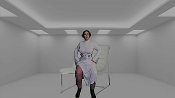 Preview 1 of Old Man Boob Sucking Rape - Granny Princess Leia&#039_s Dark Side Finger Fuck &amp_ Cum