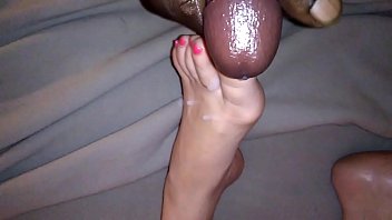 Preview 4 of Madda Puku Unnasex - White feet Black cum 2