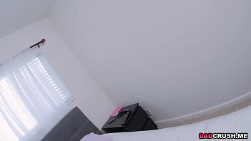 Preview 4 of Banana Insertions Food - Tiny teen Lily Jordan deep throats cock