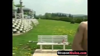 Preview 1 of Search Hd Blsck Pornoporn - Nasty slut ramming a stud&#039_s ass by the poolside with a strapon