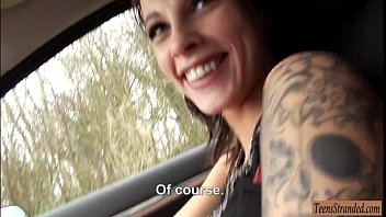 Preview 1 of She Male Jail - Sexy tattooed latina Nikita Belucci gets fucked in the car