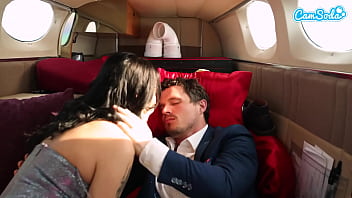 Preview 2 of Malayalam Blue Sex - Mile High Club - Horny Latina Gets Fucked On Private Plane