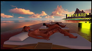 Preview 1 of Desi Kamwali Xxx Old Yang - Ritual of Fire with Models sweetSalope and Metalion
