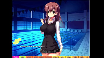 Preview 2 of Ina Reinforce - Tenioha! Girls Can Be Pervy Too! - Ami Love Route 3 - Swimming and Shagging