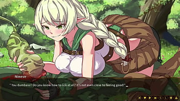 Preview 3 of Johnny Sins Group Bang - 【変態ゲーム　プレイ】精霊の妊  ニネヴィ編