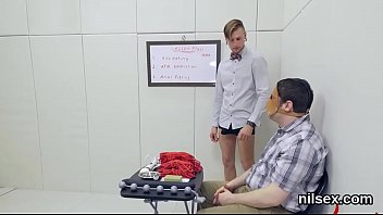 Preview 1 of Tube Porn Amazing Babe - Naughty chick was taken in anal asylum for painful treatment