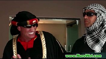 Preview 1 of Stud Cop - Slippery Nuru Massage And Dick Rubbing Sex Video 04