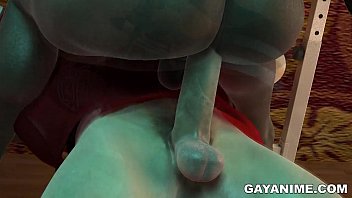 Preview 2 of Thamil Sex Vidoes - Two 3D football players having sex in the weight room