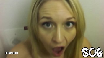 Preview 3 of New Aee - Blonde Public Masturbating Airplane Bathroom Real Amateur