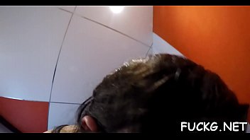 Preview 4 of Ehefrau Bezahlt Schulden - Legal age teenager drilled on a spy camera