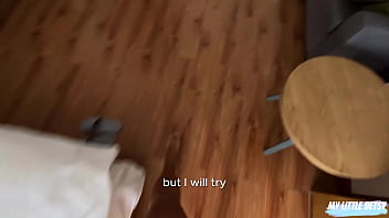 Preview 1 of Sunny Lion Xxx Facing Videos - My Stepbrother Couldn&#039_t Resist: What Happened When He Lay Down Next to Me