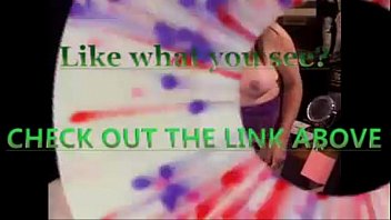 Preview 4 of Solo Mother Slut - Pretty shemale in dress dances and then whips IT OUT - http://dicktrix.chaturbat