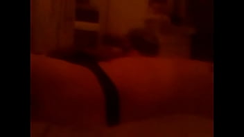 Preview 3 of Xzxxnm - Topless Thong Strip &amp_ Riding Whip
