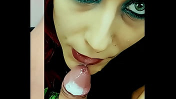 Preview 2 of Harley Naked - Presenting my little cum bucket in a short cumshot compilation