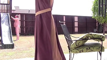 Preview 3 of Wwwwwwwxxxxxxx Indiea - Naked out in the backyard