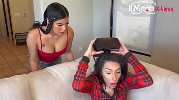 Preview 2 of Mother In Law Xxx Indian - MetaXXXVerse: VR Episode 4 feat Hime Marie and Jovan Jordan