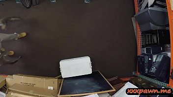 Preview 1 of Musalim Sex Vidoes - Lesbian couple hot threesome session at the pawnshop