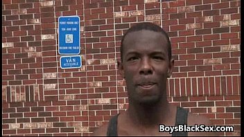 Preview 1 of Hairy Jong - gay black bareback dick sucking and fucking video 18