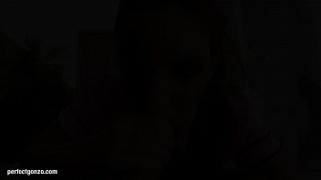 Preview 4 of Trichy Sex Video - POV style gonzo sex scene with hot Evelyn Foxy