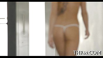 Preview 2 of Skinny Gillery - Giving a oral job