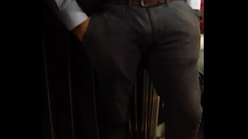 Preview 2 of Naruto And Teunade - bulge on the bus