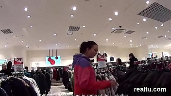 Preview 1 of Squirt Thriller - Exceptional czech nympho gets seduced in the mall and penetrated in pov