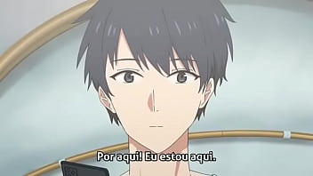 Preview 1 of Big Black Avluv - Animes hentai comedo a m&atilde_e gostosa