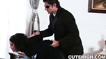 Preview 1 of Indian Natural Porn - Little Boobs Cadence Carter Gives Blowjob and Fucked