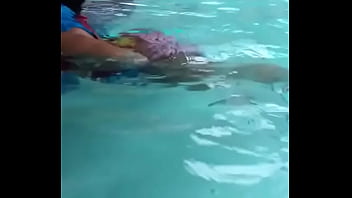 Preview 2 of Cutie Ass Bedroom - cherokeedass In the pool dancing bachata