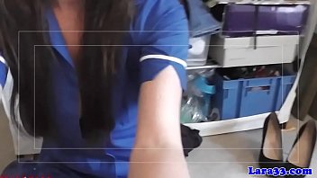 Preview 2 of Hot Video Sax Xxx 2017 - Classy british milf fingered before sucking