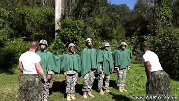 Preview 1 of Sun Jabardasti Mom Faking - Pinoy men military gay sex Taking the recruits on their very first run