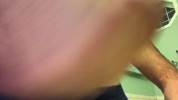 Preview 2 of Micro Bikini Wife - Jerking Off and Cumming in the Bathroom Sink
