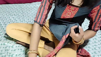 Preview 1 of Com Negao - Desi Young Bhabhi Fucked Hard By Devar