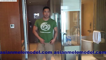 Preview 1 of Japanese Stoe - Asian Male Model Masturbating - Tony