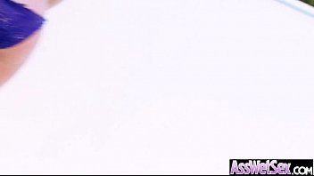 Preview 2 of April Zone - Anal Sex Scene With Big Oiled Wet Curvy Butt Girl (maddy oreilly) movie-20