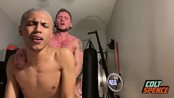 Preview 4 of Ajt G - Classic Colt Spence Breeds Sexy Twink Eduardo Rough FULL SCENE