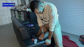 Preview 3 of Old Anty Son - I&#039_m fucking a fleshlight tonight