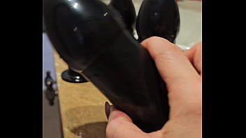 Preview 2 of Mom Massage Orgasm - Large Sextoy Anal Fuck