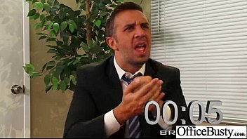 Preview 2 of Geile Ssbbw Omas - Sex In Office With Big Round Tits Naughty Hot Girl (rhylee richards) movie-27