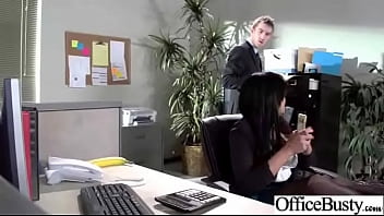 Preview 2 of Holly Wood Horor Sex Movies - Sex In Office With Big Round Tits Naughty Hot Girl (selena santana) movie-28