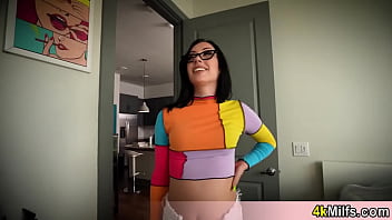 Preview 1 of Amerie Thomas Bbw - My new stepmom is the same age as me and she is a hot geeky teacher She is also a nymphomaniac